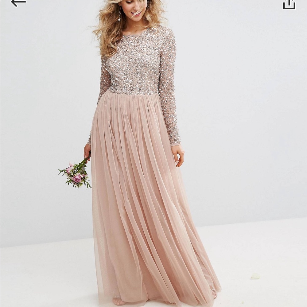 ASOS Sequin Long Sleeve Dress!